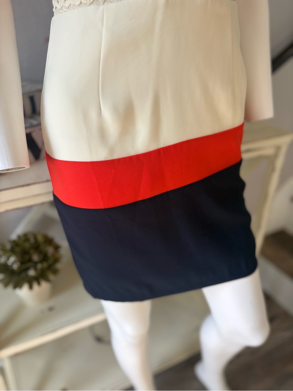 Gianni Bini XS Colorblock Textured Dress - Picture 3 of 9
